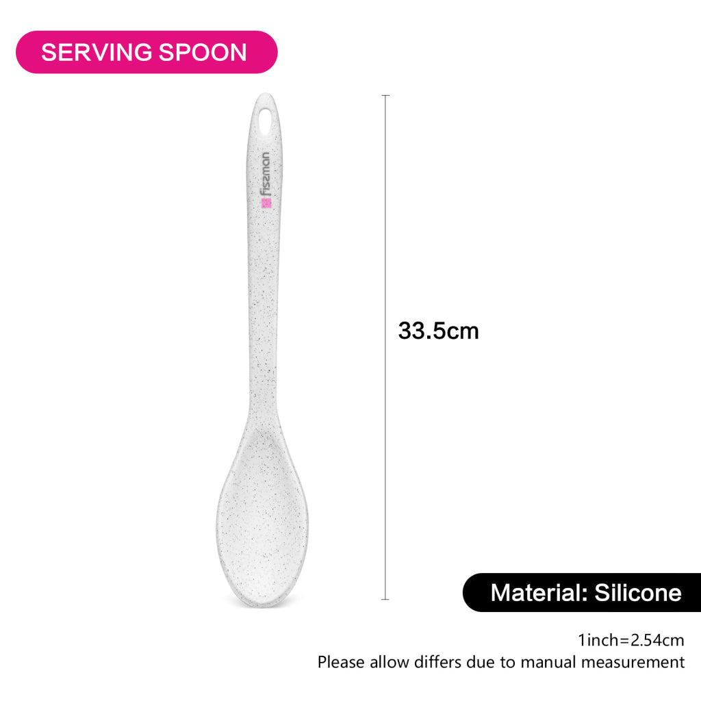 Fissman Serving Spoon Bianca 33.5cm (Nylon + Silicone)