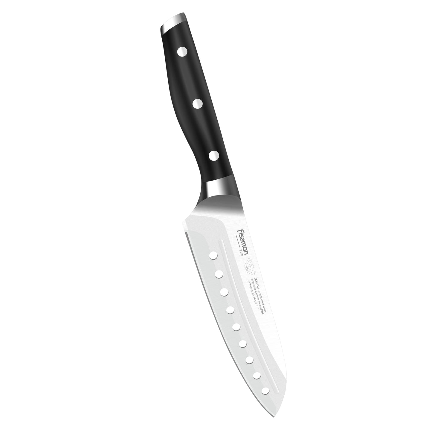 Fissman 7'' Santoku Knife Takatsu (420J2 Steel)