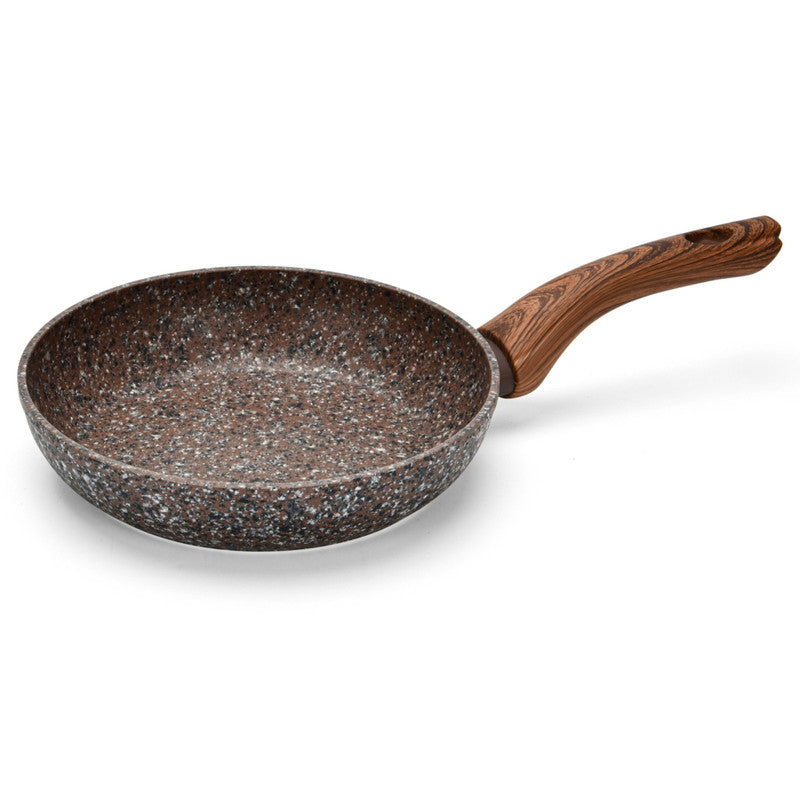 Fissman Frying Pan Magic Brown 28x5.4cm With Induction Bottom Chocolate (Aluminium With Non-Stick Coating)