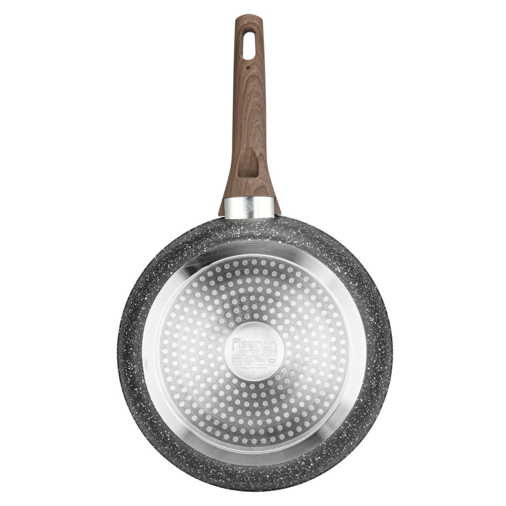 Fissman Frying Pan Grandee Stone 24x5.5cm (Aluminum With Non-Stick Coating)