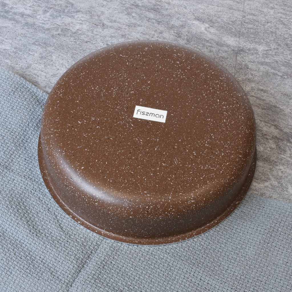 Fissman Round Cake Pan 24x6.4cm. Aluminum With Non-Stick Coating