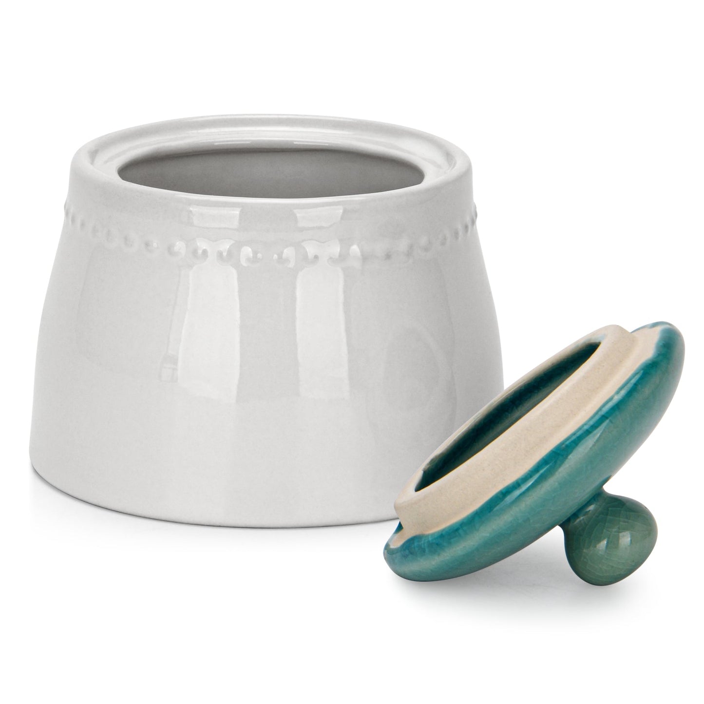 Fissman Sugar Pot Celine 450ml (Ceramic) Azure