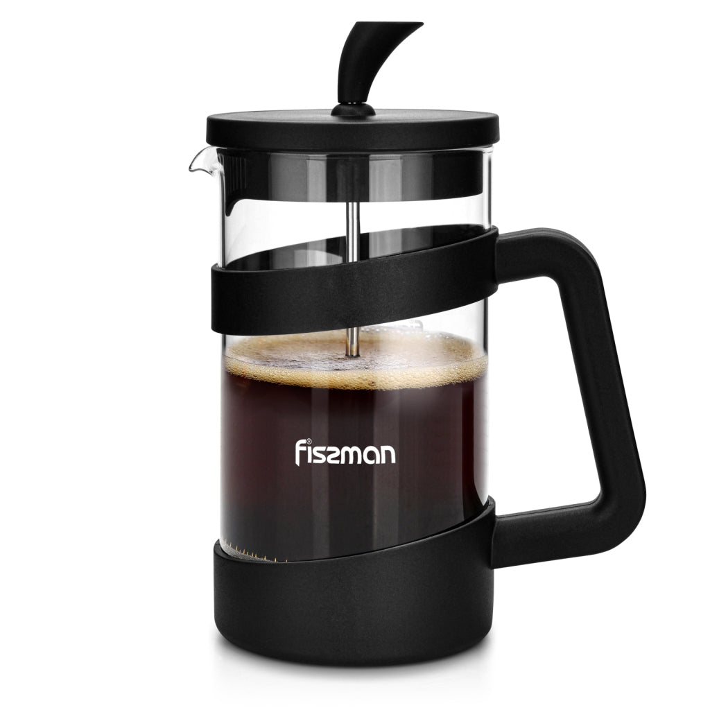 Fissman French Press Coffee Maker Galao 600ml (Borosilicate Glass)
