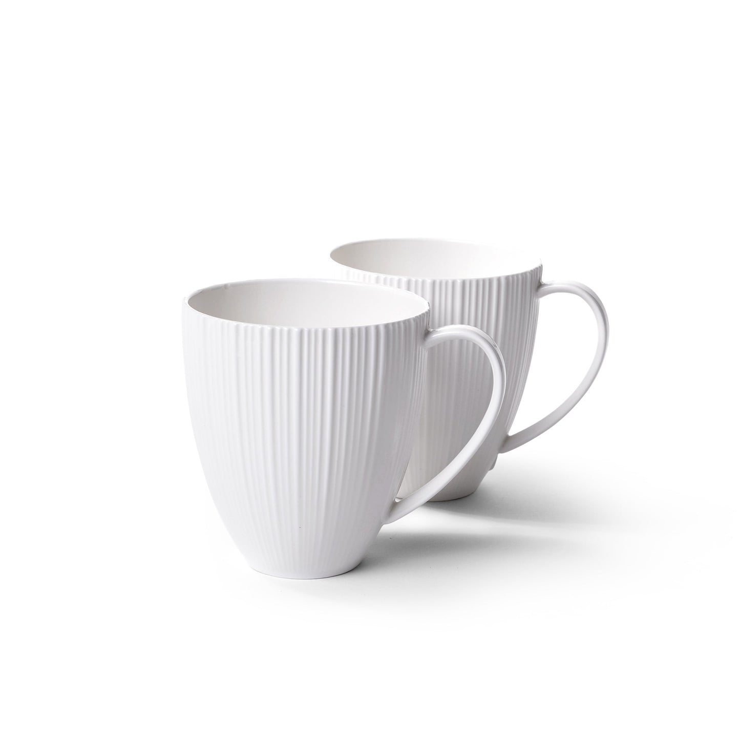 Fissman Set Of 2 Mugs Elegance White 400ml (Porcelain)