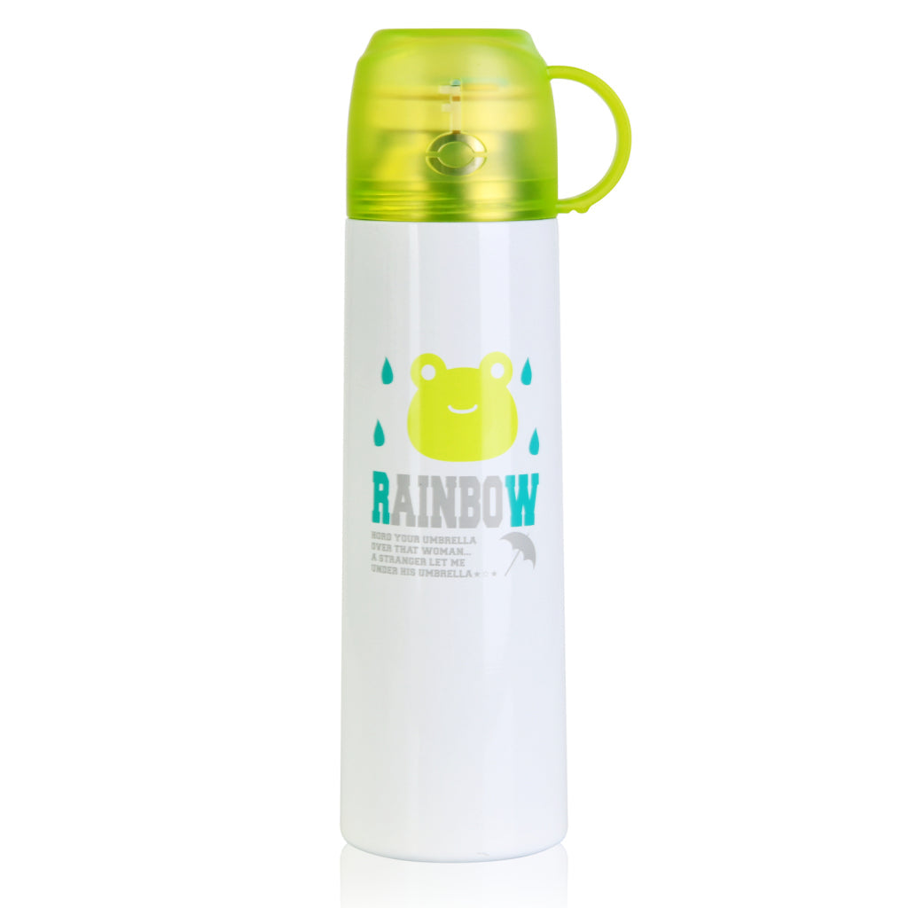 Fissman Double Wall Vacuum Bottle 500ml (Stainless Steel)