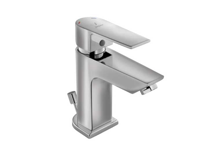 SINGLE LEVER BASIN MIXER WITH POPUP WASTE