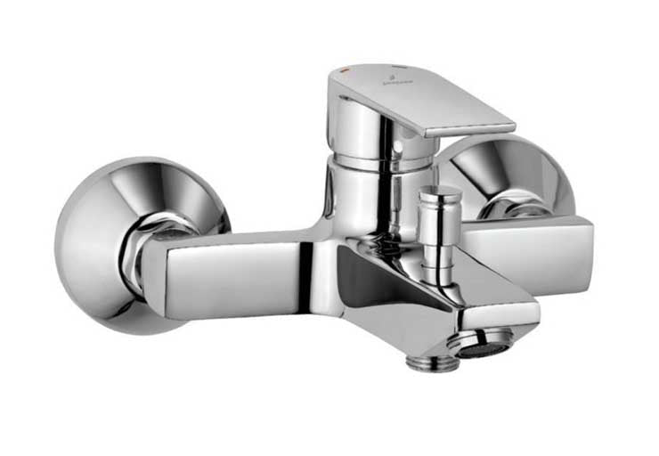 SINGLE LEVER WALL MIXER WITH PROVISION OF HAND SHOWER (ARI-CHR-39119)