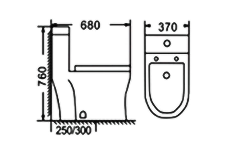 GRAVITA WC (GRAVITA-WC067)