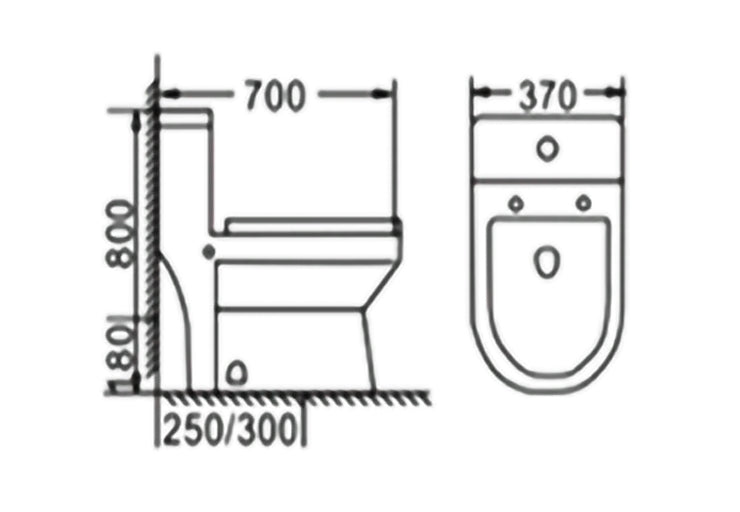 GRAVITA WC (GRAVITA-WC293)
