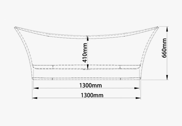 BATHTUB (MH-9206A-1800X800X660mm)
