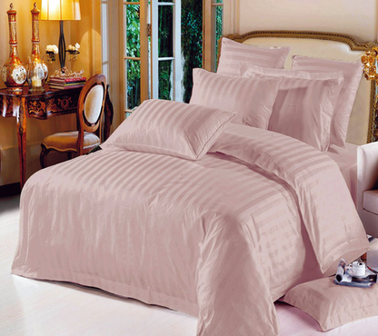 DOUBLE 3 PCS BED SHEET SET (MH-D3BS-125 GSM-DYD-1CMSTP)