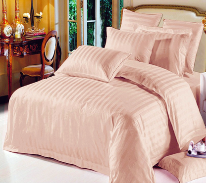 DOUBLE 3 PCS BED SHEET SET (MH-D3BS-125 GSM-DYD-1CMSTP)