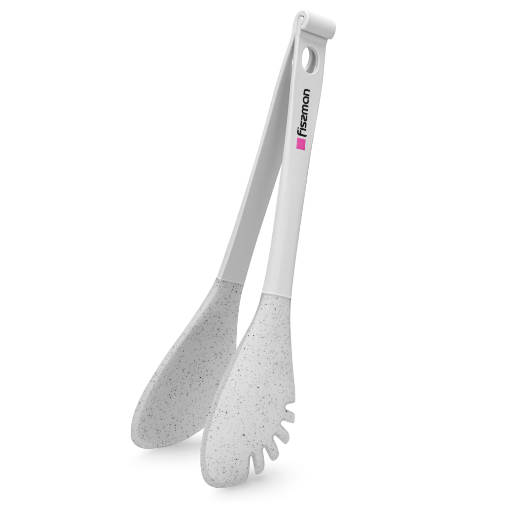 Fissman Multi-Purpose Tongs Bianca 29cm (Nylon + Silicone)