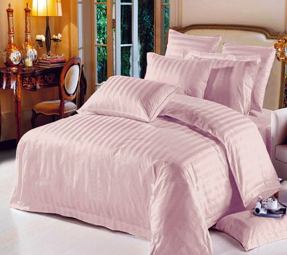 DOUBLE 3 PCS BED SHEET SET (MH-D3BS-125 GSM-DYD-1CMSTP)