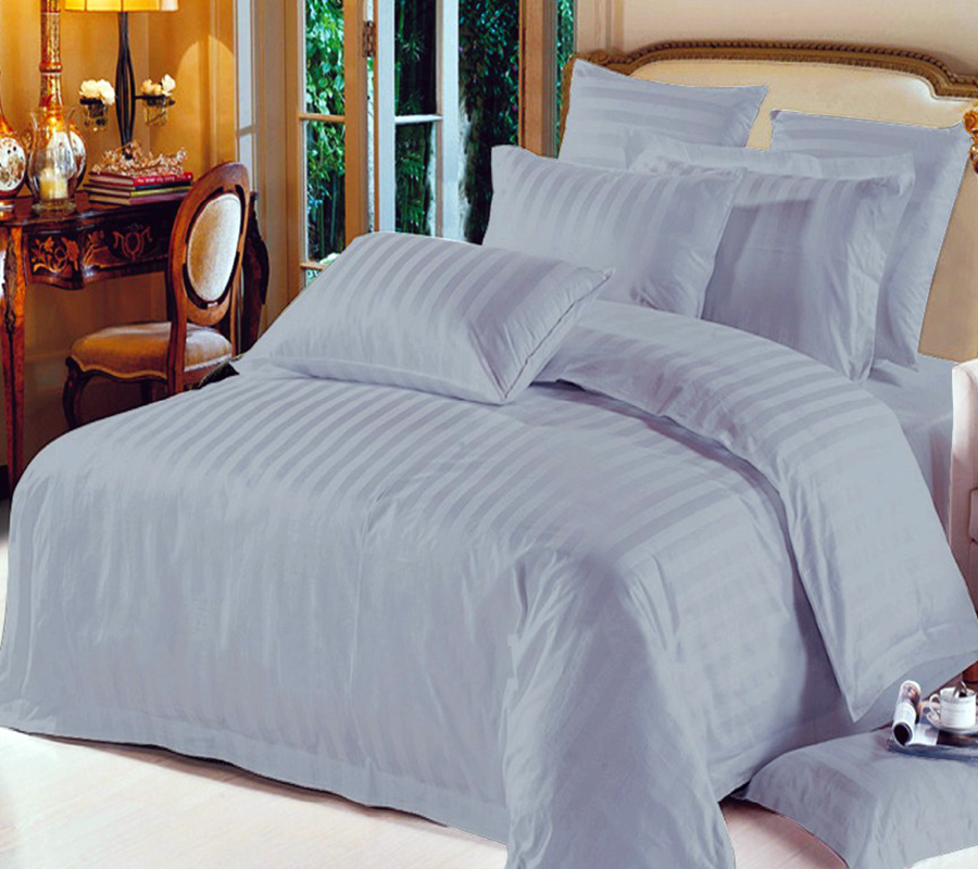 DOUBLE 3 PCS BED SHEET SET (MH-D3BS-125 GSM-DYD-1CMSTP)