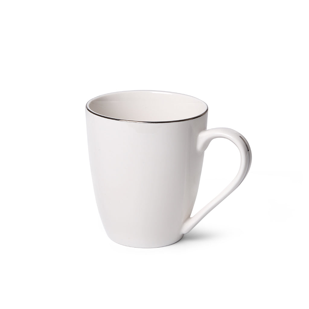 Fissman Mug Aleksa 380ml White (Porcelain)