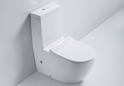 Italian Standard Harmony One-Piece toilet Washdown Rimless