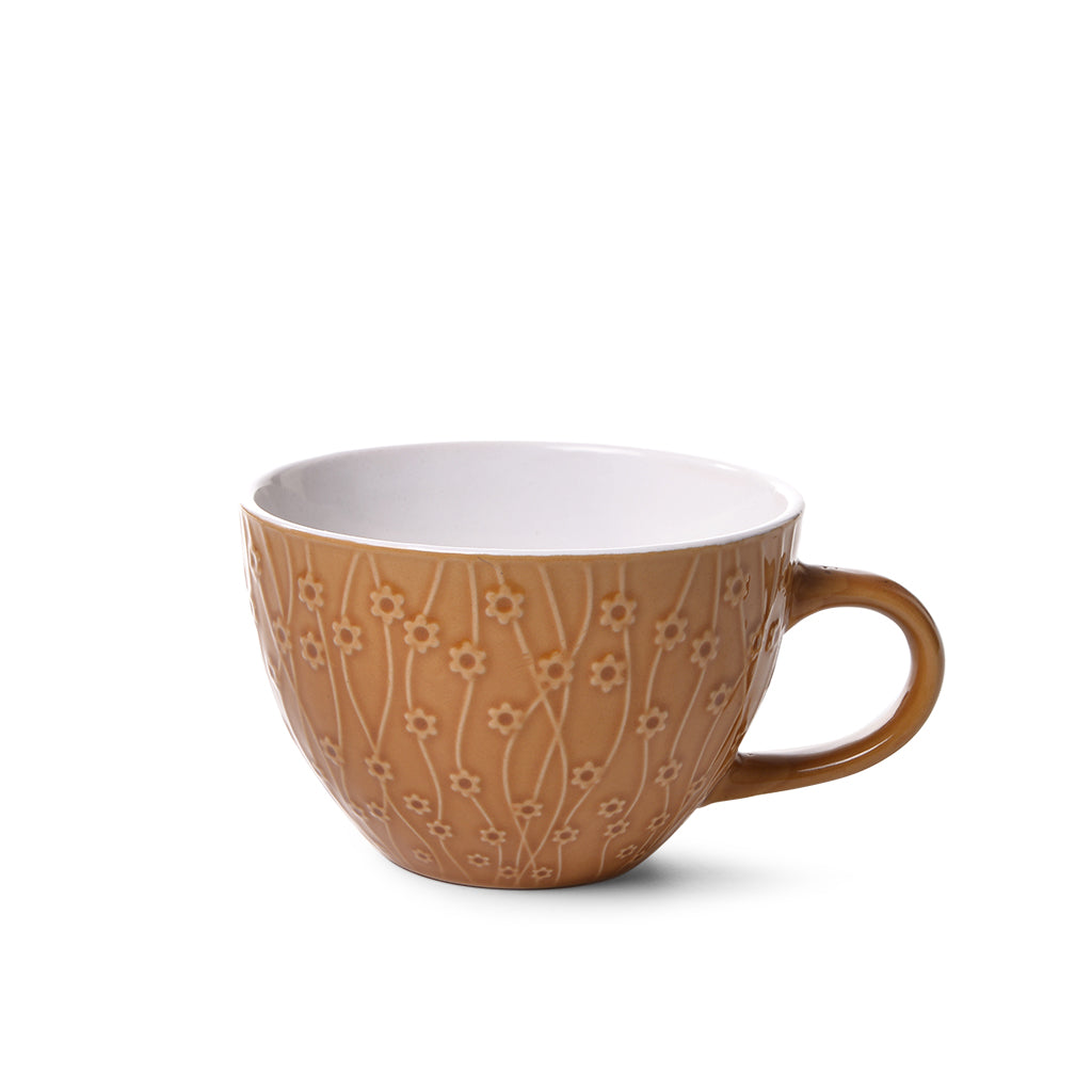 Fissman Mug 460ml Yellow (Ceramic)