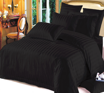 DOUBLE 3 PCS BED SHEET SET (MH-D3BS-125 GSM-DYD-1CMSTP)