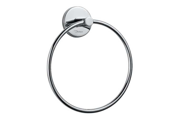 TOWEL RING ROUND WITH ROUND FLANGE (ACN-CHR-1121BN)