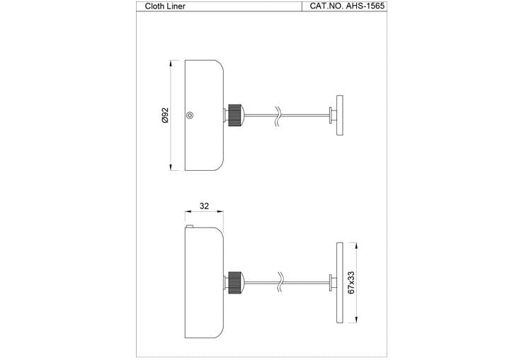 CLOTH LINER (AHS-CHR-1565)