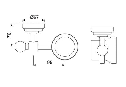 TUMBLER HOLDER (AQN-CHR-7741)