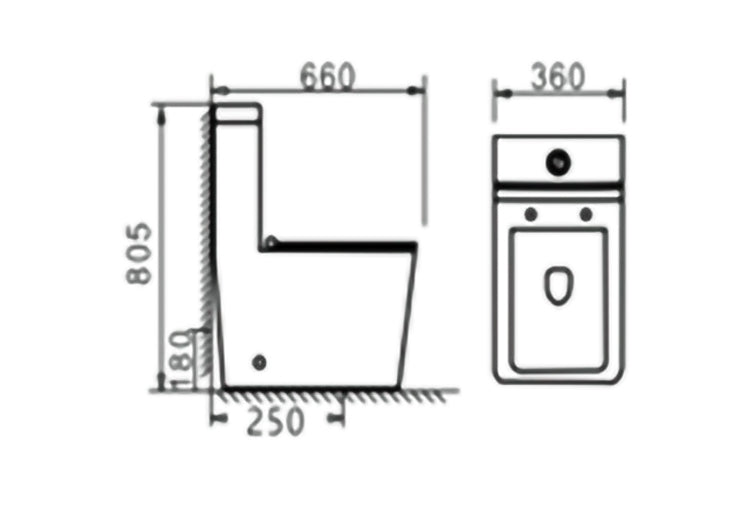 GRAVITA WC (GRAVITA-WC1006)