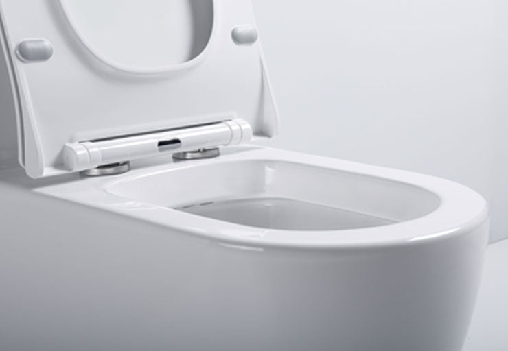 Italian Standard Harmony One-Piece toilet Washdown Rimless