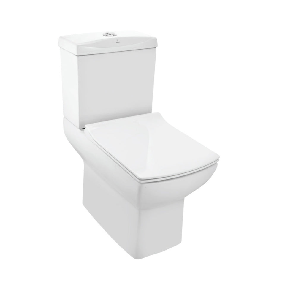 Coupled WC with UF soft close slim seat cover