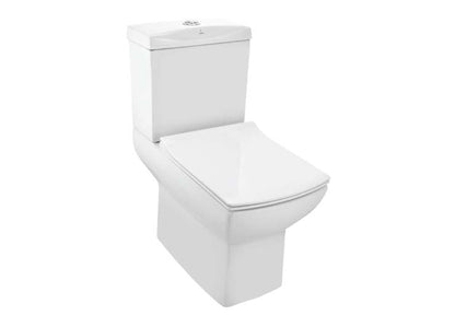 Coupled WC with UF soft close slim seat cover