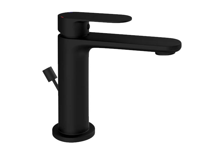 SINGLE LEVER BASIN MIXER WITH POPUP WASTE